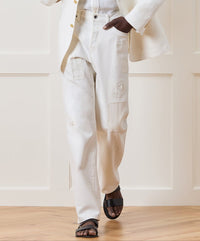 Relaxed Distressed Selvedge Jean