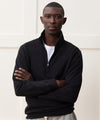 Lightweight Terry Cloth Quarter-Zip