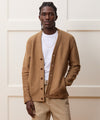 Cotton Boucle Cardigan