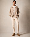 Linen-Wool Shirt Jacket