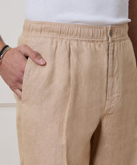 Relaxed Linen Leisure Pant