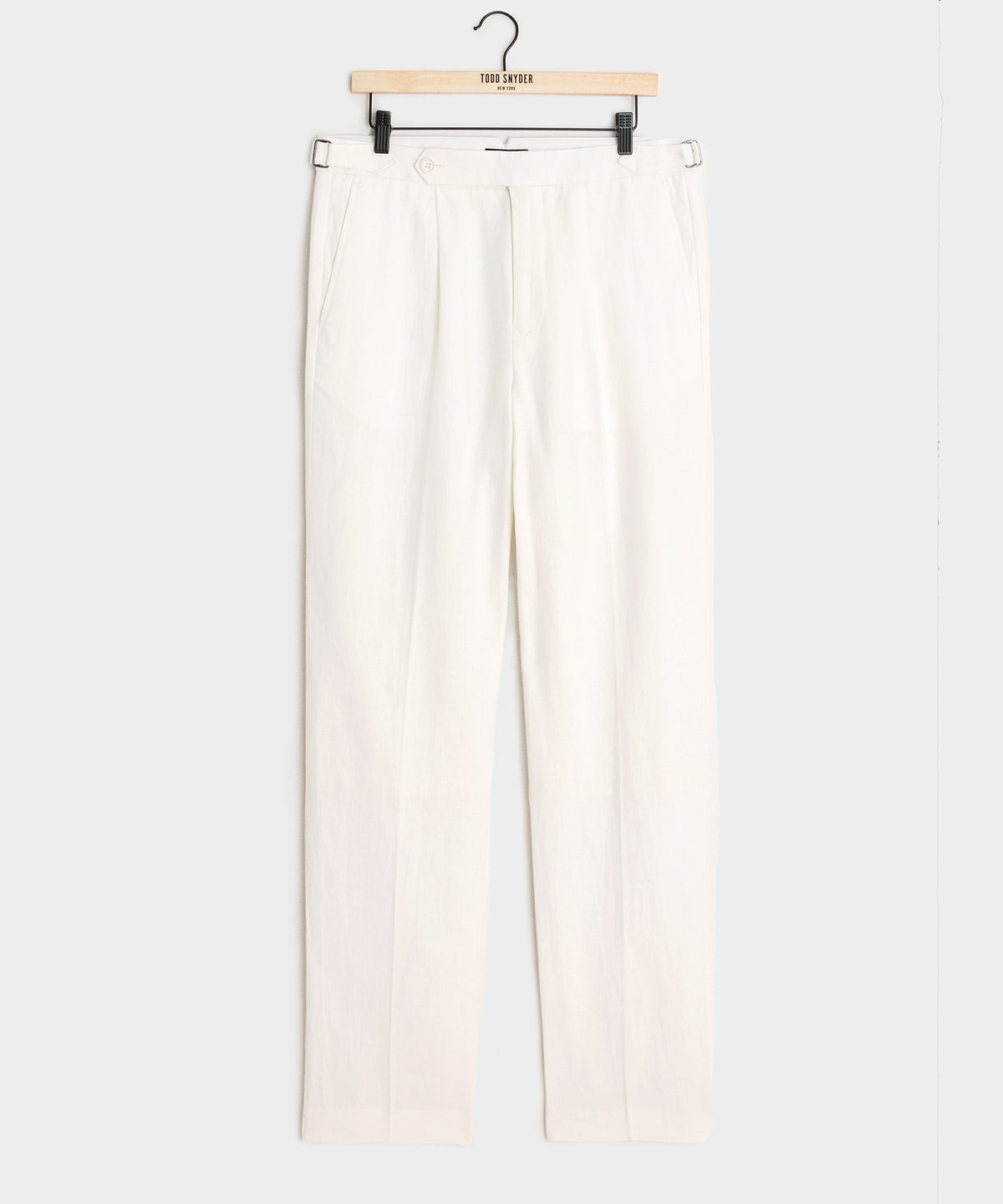 Irish Linen Side Tab Trouser