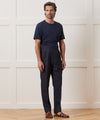 Irish Striped Linen Gurkha Trouser