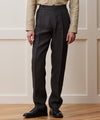 Italian Linen Side Tab Trouser