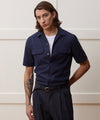 Cotton Oxford Camp Collar Shirt