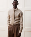 Italian Linen Spread Collar Dress Shirt