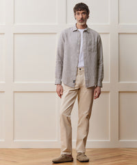 Sea Soft Irish Linen Point Collar Shirt