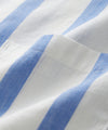 Striped Raglan Sleeve Shirt in Blue