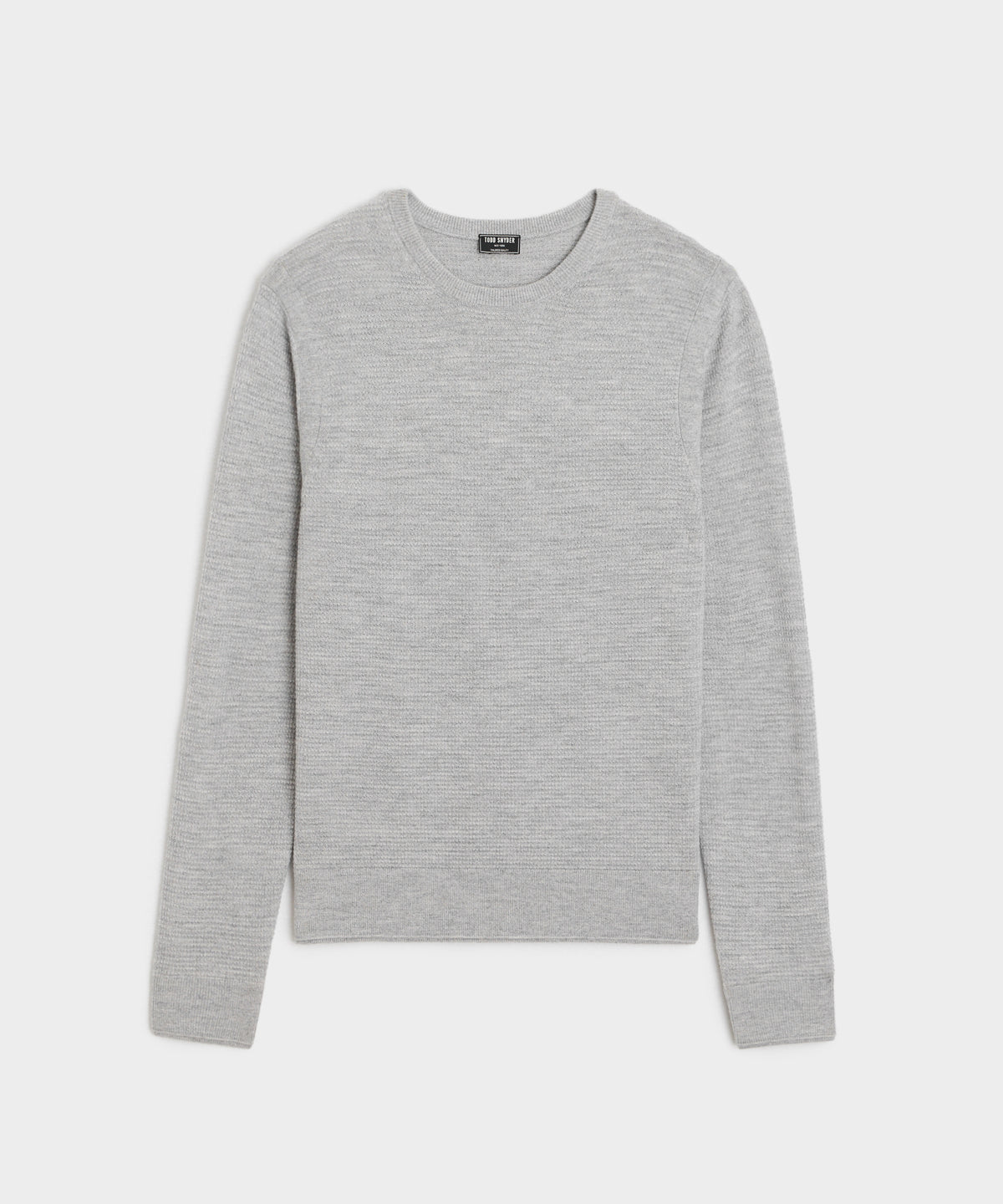 Merino Waffle Crew