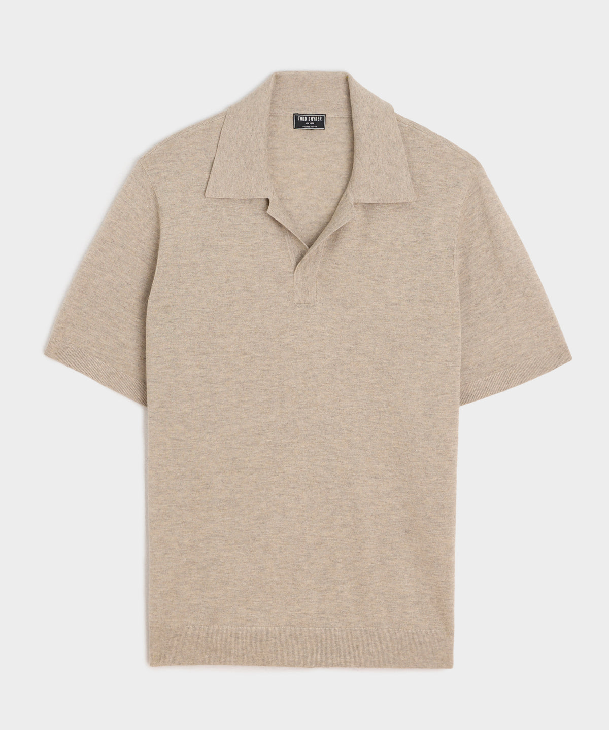 Silk-Cashmere Sweater Polo