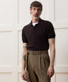 Silk-Cashmere Sweater Polo