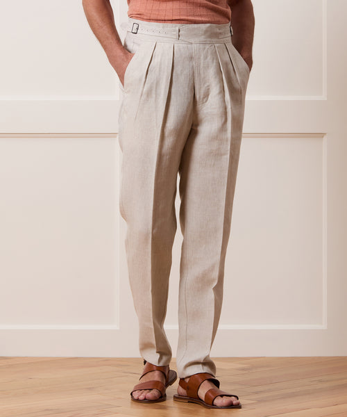 Irish Linen Gurkha Trouser