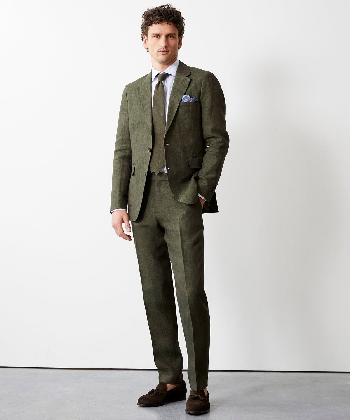 Italian Linen Sutton Suit