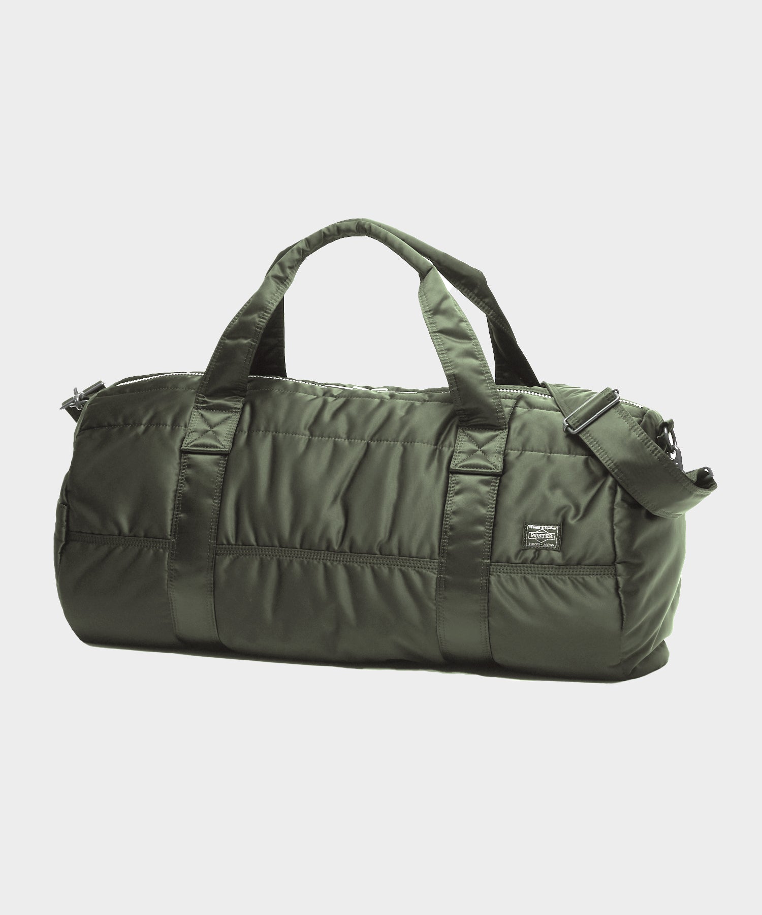 Porter-Yoshida & Co. Tanker 2-Way Duffle Bag in Olive
