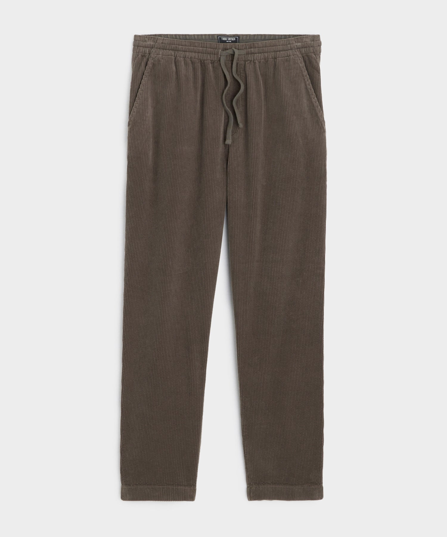 Wide Wale Corduroy Weekend Pant in Espresso Bean