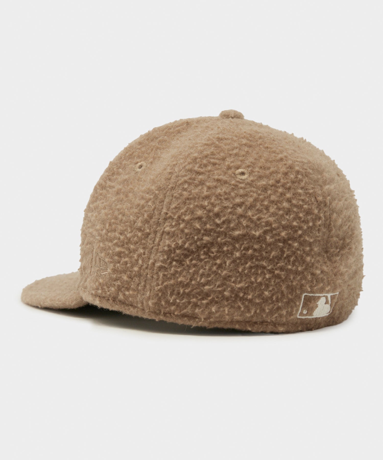 New York Yankees TEAM-FLOCKING Brown-Wheat Fitted Hat