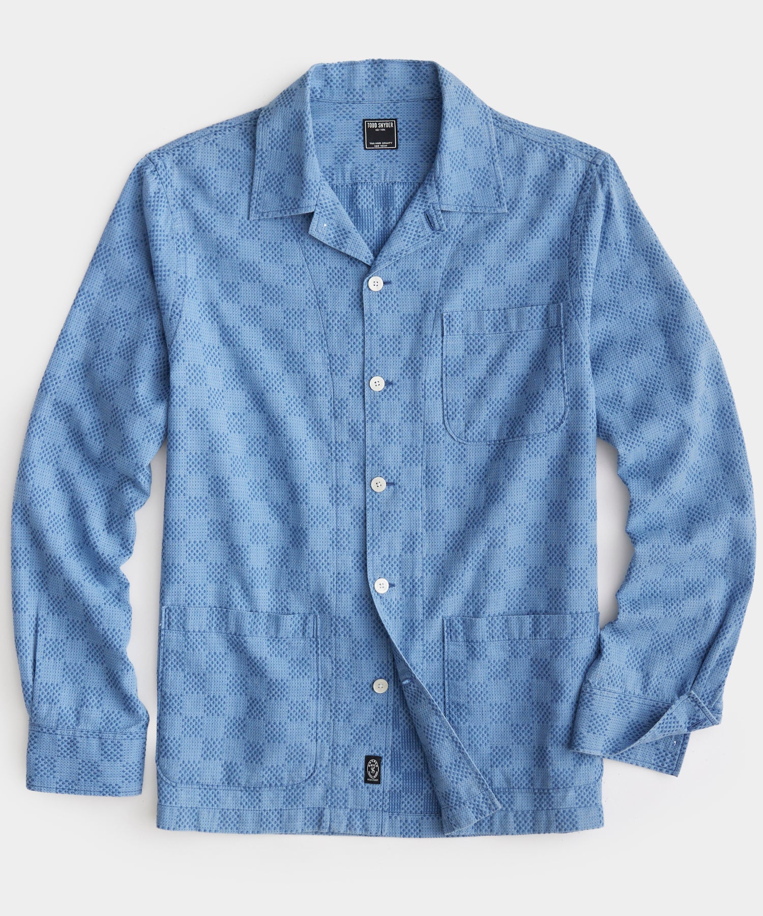 Blue Checkered Chore Shirt