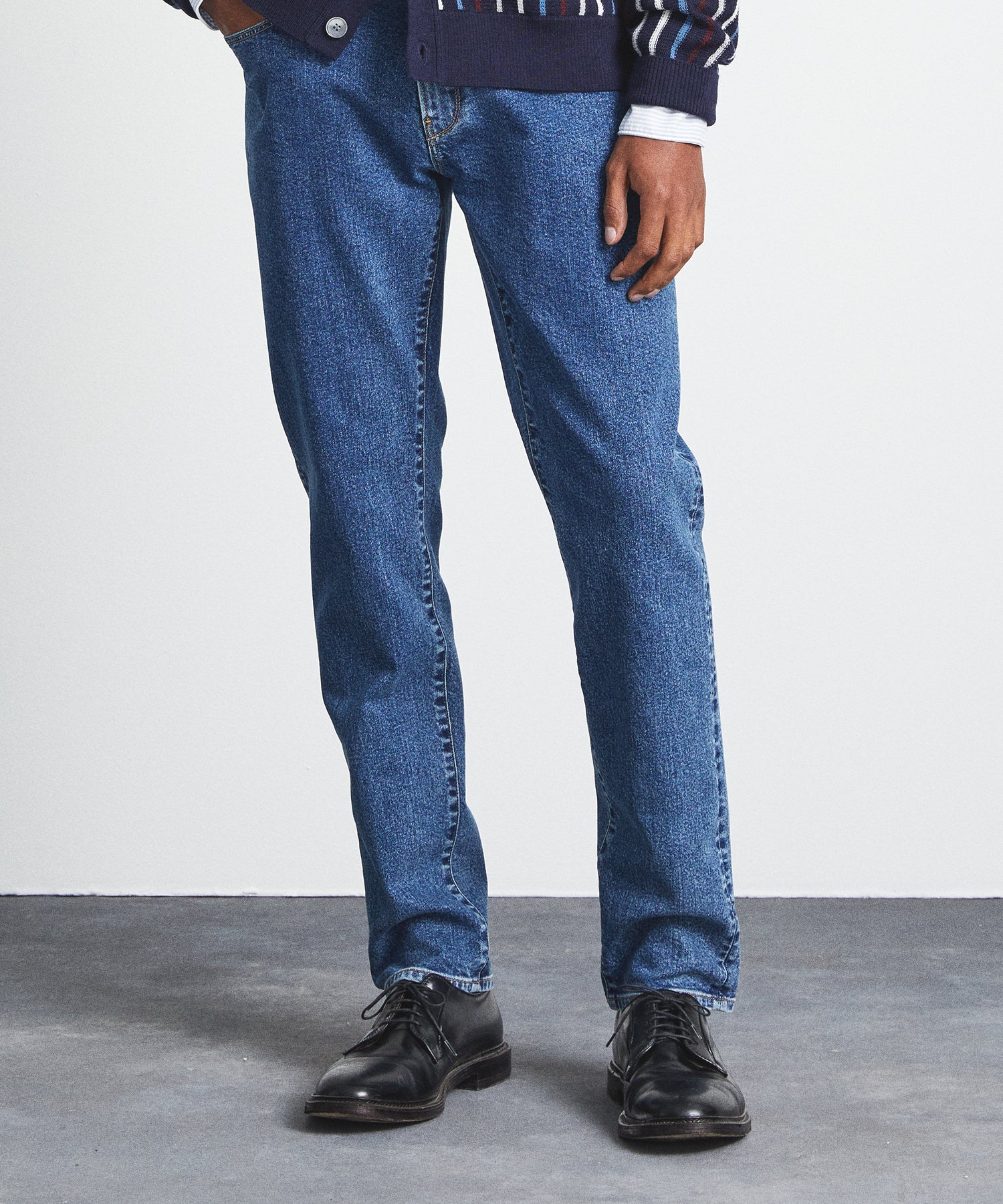 Slim Fit Stretch Vintage Blue in Wash Jean