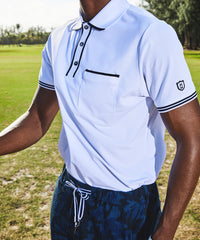 FootJoy x Todd Snyder The Knit Pique Polo in White